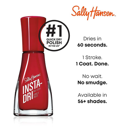 Insta-Dri®, Pink Pursuit, Quick Dry, Long Lasting, Streak-Free Shine, Pink Nail Polish