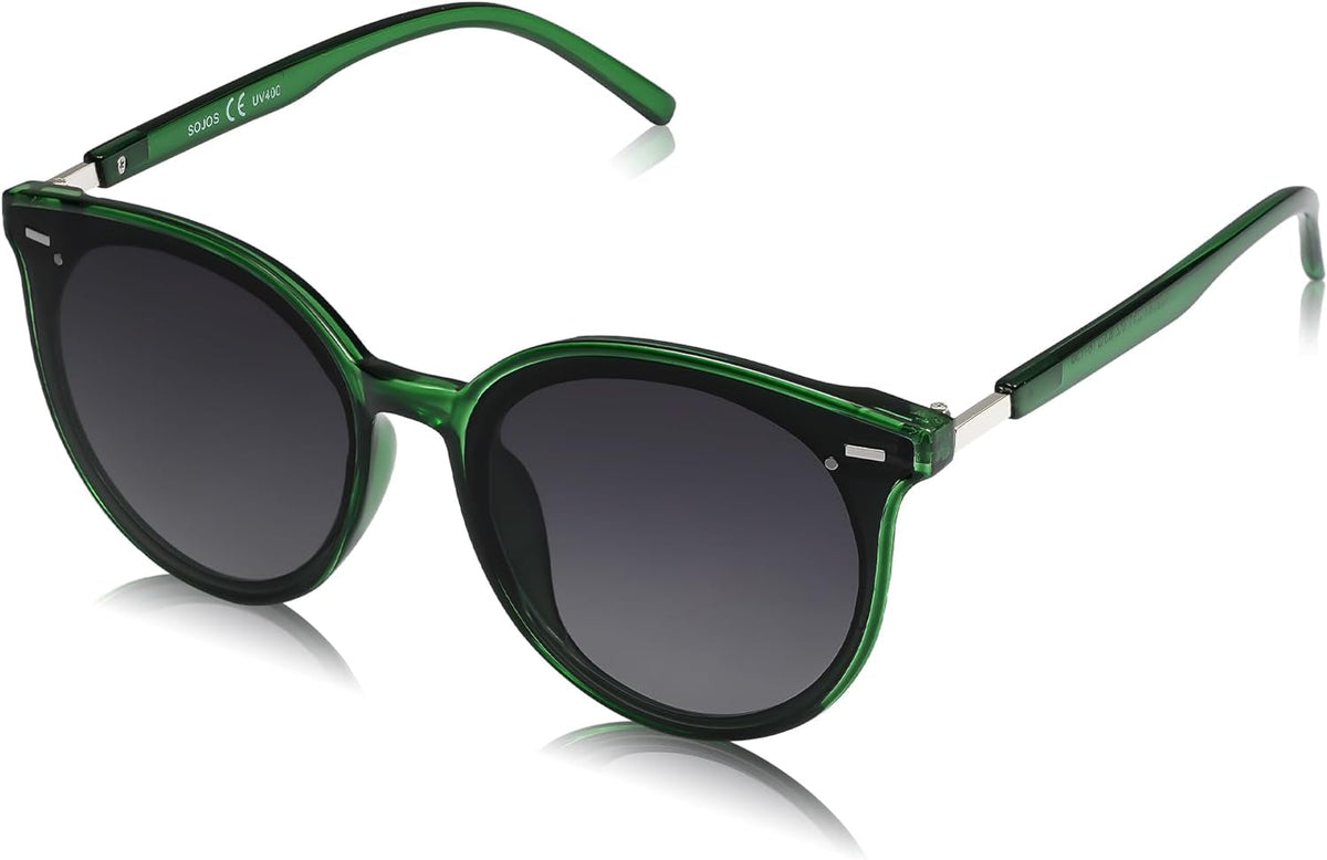 Sunglasses Womens Trendy 2024 Classic Round Retro Vintage Shades Large Frame Sunnies SJ2067