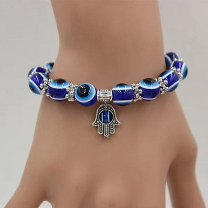 Blue Demon's Eye Bracelet Handmade Creative Jewelry Adjustable Fashion Bracelet