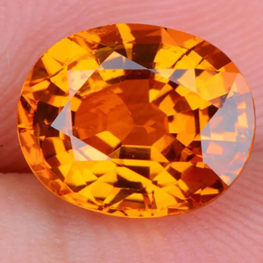 Exquisite Unheated 28.83CT CHAMPAGNE SAPPHIRE 15X20MM OVAL SHAPE AAAAA VVS1 COLOR LOOSE GEMSTONE