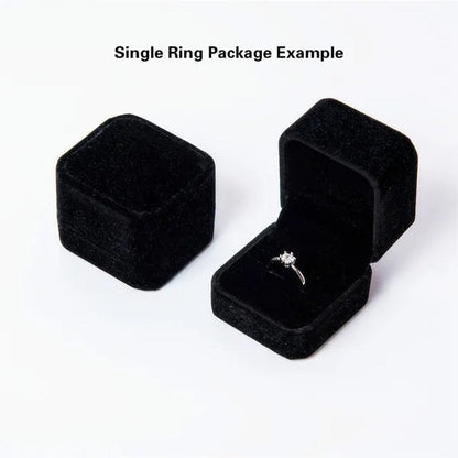Heart-shaped Diamond Ring Exquisite 18k Gold Plating 925 Sterling Silver Romantic Diamond Wedding Ring