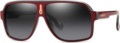 Mens Oversized Aviator Sunglasses Classic Large Polarized Lens Shades D103