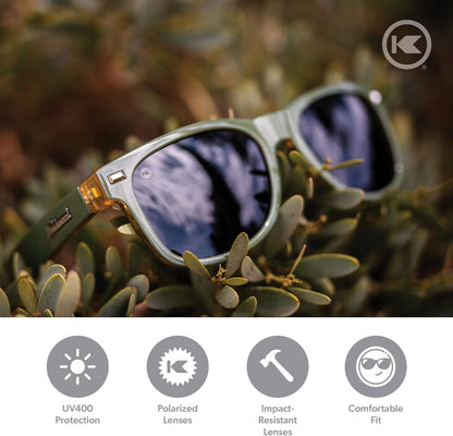Fort Knocks Polarized Sunglasses for Men & Women - Impact Resistant Lenses & Full UV400 Protection