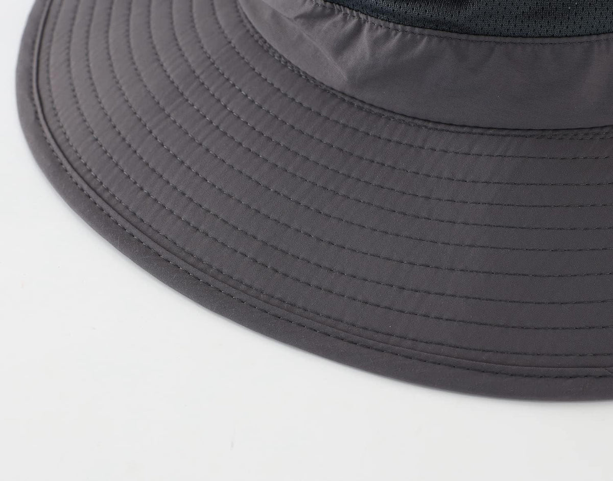 Outdoor UPF50+ Mesh Sun Hat Wide Brim Fishing Hat with Neck Flap Sun Hat for Men Women