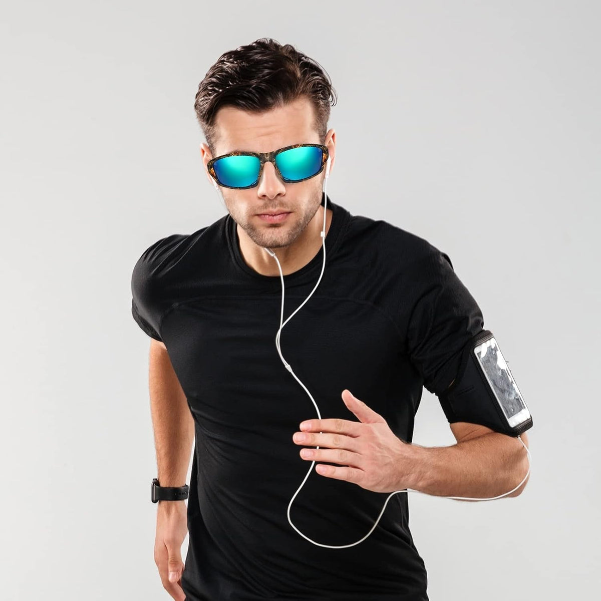 4 Pairs Men Polarized Sunglasses with UV Protection Driving Glasses Sports for Sport Outdoor Activities