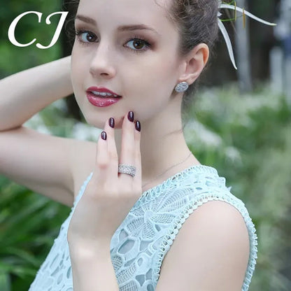 CANDICE Top Baguette Cut Clear CZ Stone Sparkling Evening Wide Ring for Women Banquet Prom Luxury Jewelry with White Gold Plating