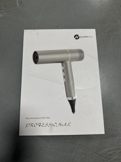 Hair Dryer with Unique Brushless Motor | Intelligent Fault Diagnosis | Innovative Microfilter | Oxy Active Technology | Led Display (Grey)