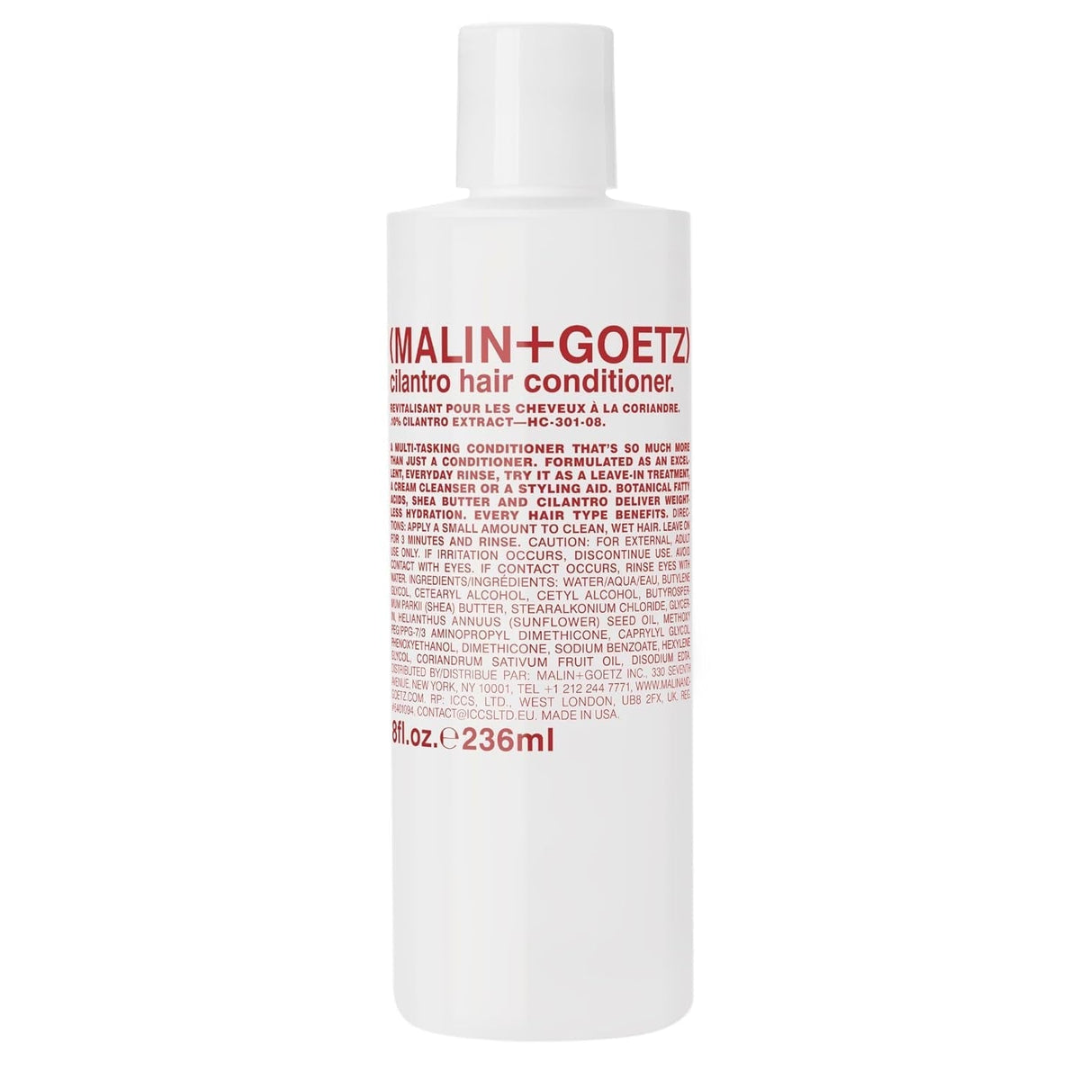 Cilantro Conditioner - Residue-Free, Lightweight Scalp Treatment. Conditions, Detangles, Balances Ph, Intensely Hydrates. Tames Frizz for All Hair Types. Vegan & Cruelty-Free