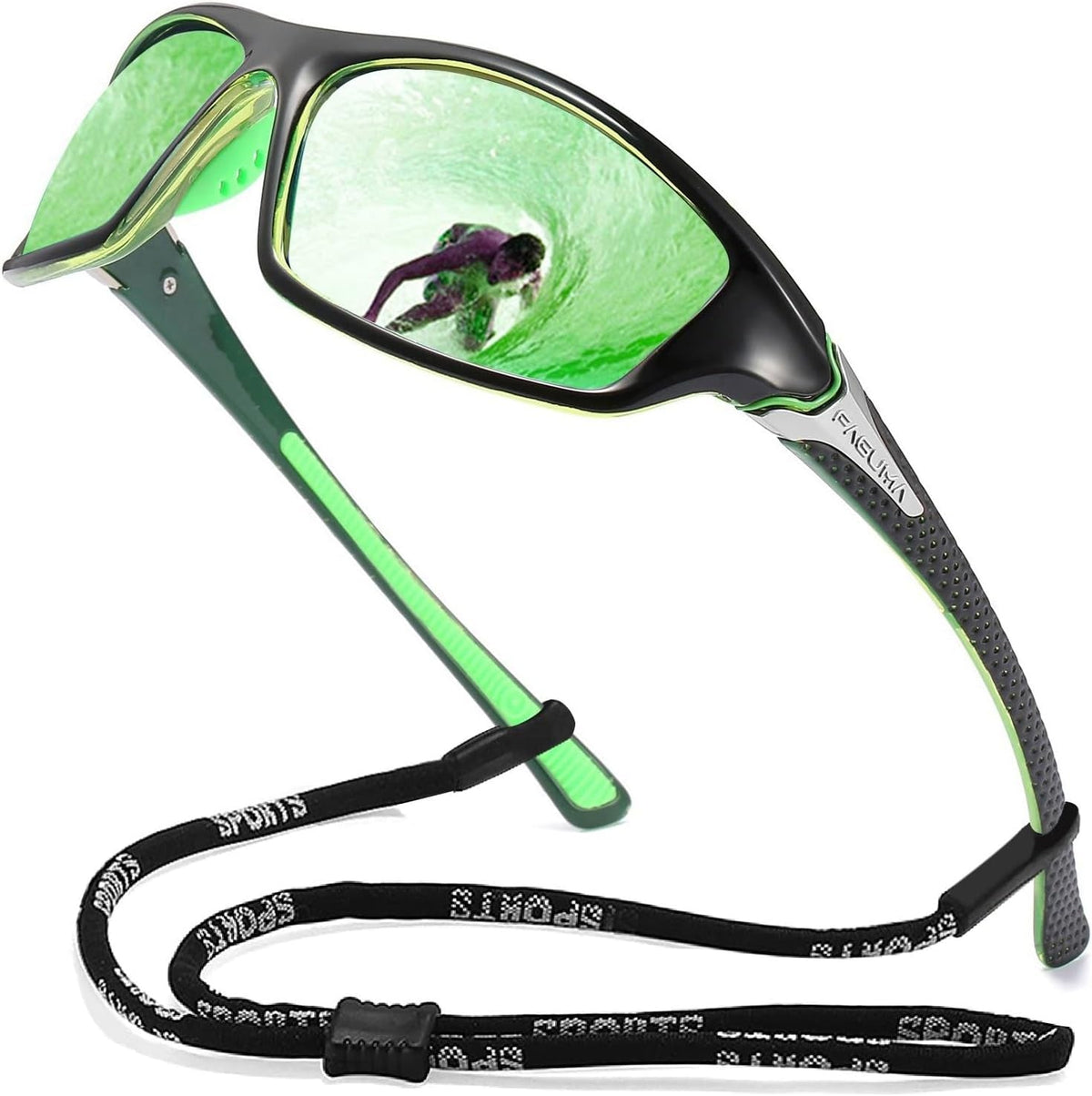 Sports Polarized Sunglasses For Men Cycling Driving Fishing 100% UV Protection