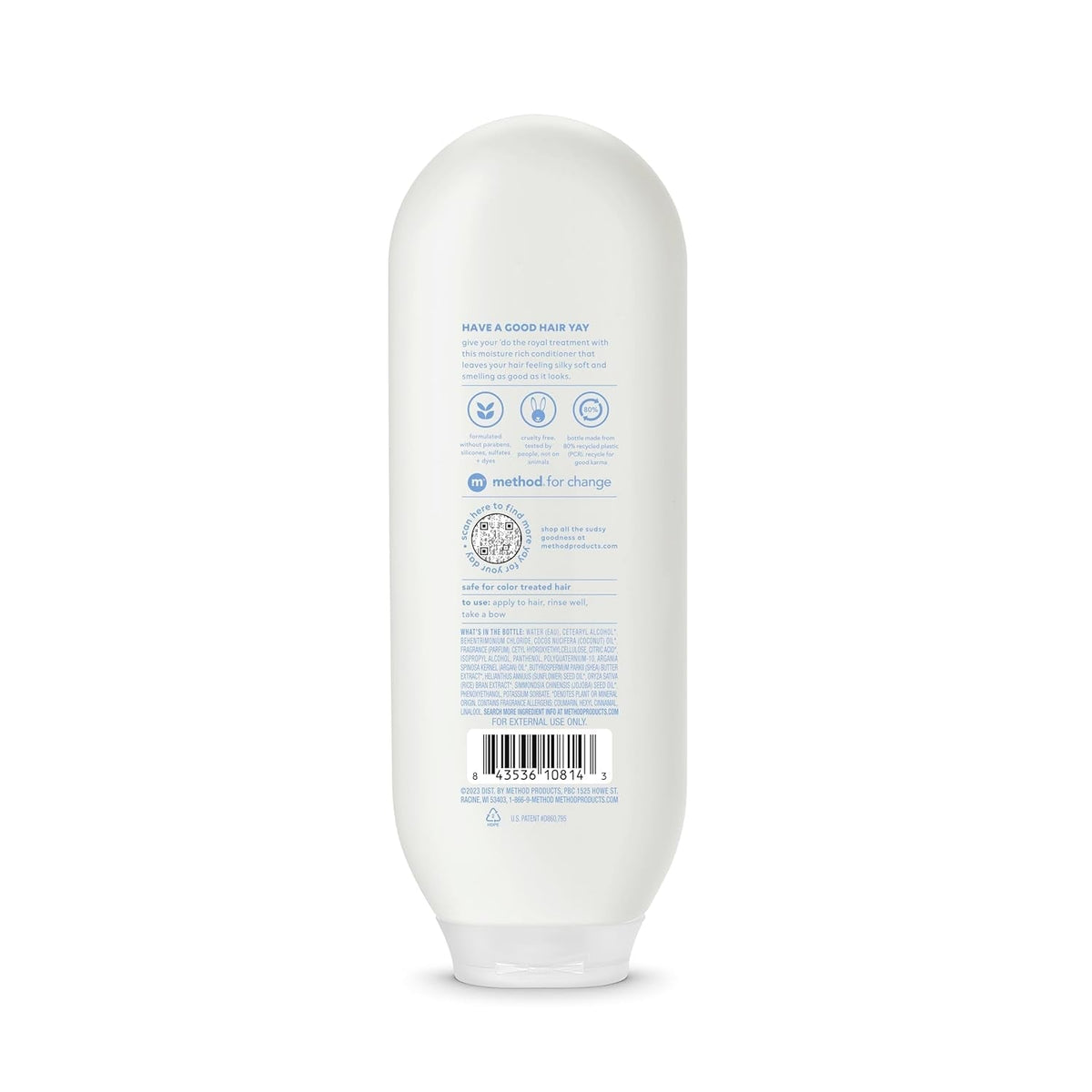 Moisturizing Conditioner, Simply Nourish with Shea Butter, Coconut, and Rice Milk Scent Notes, Paraben and Sulfate Free, 13.5 Oz (Pack of 1)