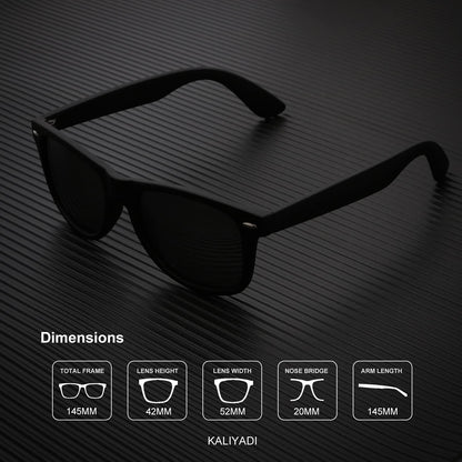 Polarized Sunglasses for Men and Women Matte Finish Sun Glasses Color Mirror Lens UV Blocking (3 Pack)