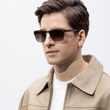 Metal Mens Sunglasses Polarized UV400 Protection for Driving Fishing Hiking Golf Everyday Use CA5225