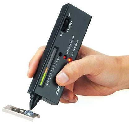 1PC Diamond Tester Gemstone Gem Selector Jewelry Watcher Tool LED Diamond Indicator Test Pen(Without Battery)