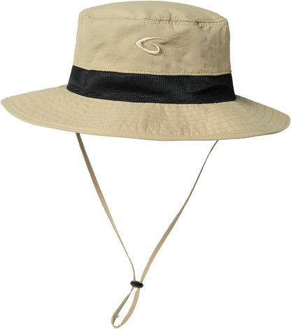 Oversized XL XXL Men'S UV 50 Waterproof Packable Mesh Sun Hat Bucket Bonnie Beach Hiking Fishing