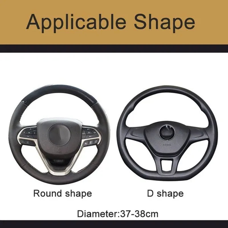 Cute Cartoon Ears Cat Steering Wheel Universal Car Shape Steering Wheel Grip Cover Car Decoration