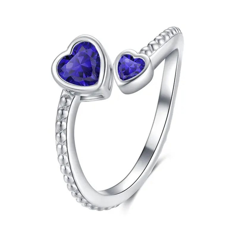 Rings for Women Fashion jewelry Birthstone rings Daily Casual Retro Adjustable ring Birthday gifts