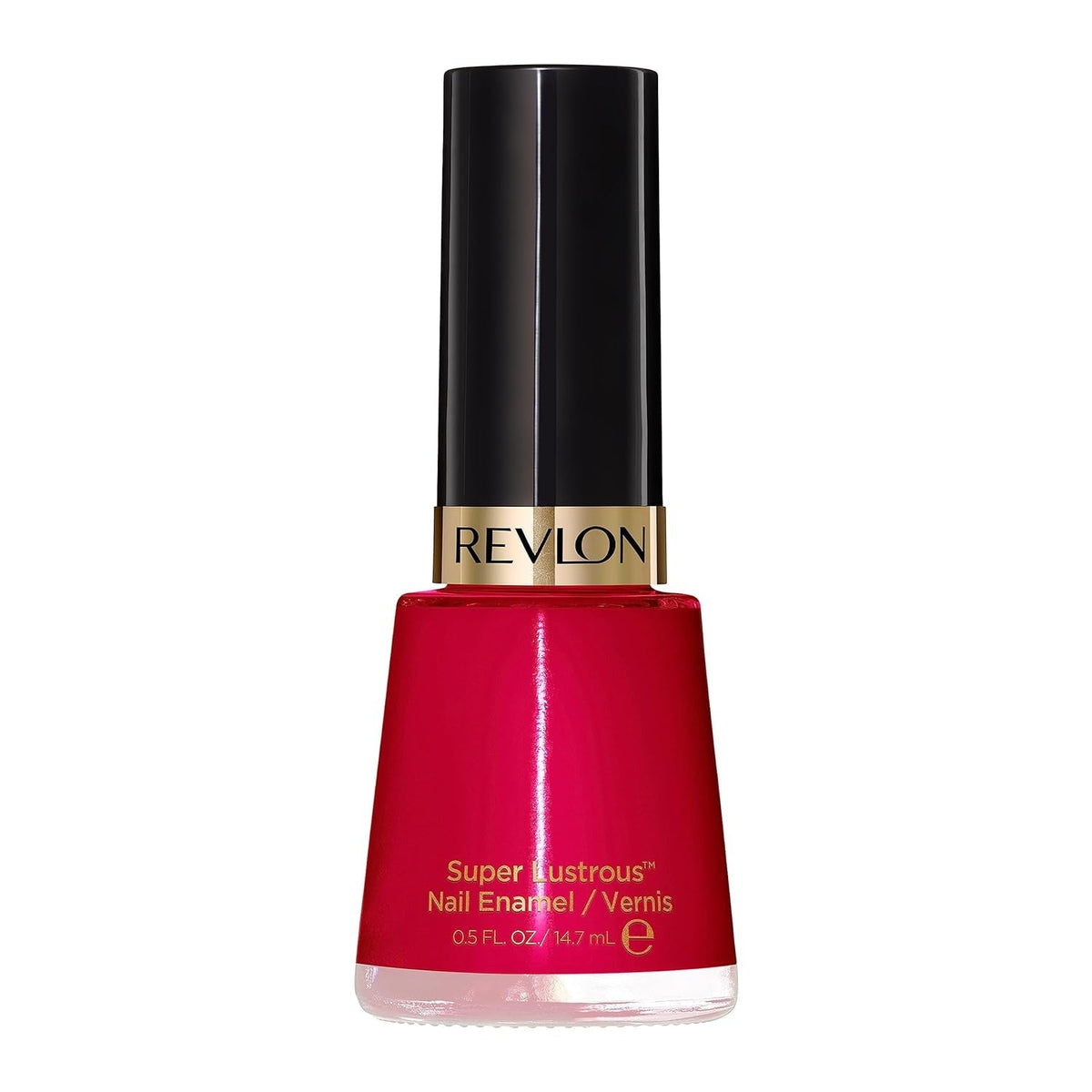 Nail Enamel, Chip Resistant Nail Polish, Glossy Shine Finish, in Red/Coral, 161 Teak Rose, 0.5 oz