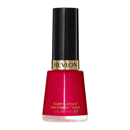 Nail Enamel, Chip Resistant Nail Polish, Glossy Shine Finish, in Red/Coral, 161 Teak Rose, 0.5 oz