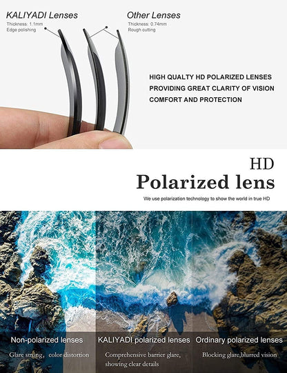 Polarized Sunglasses for Men and Women Matte Finish Sun Glasses Color Mirror Lens UV Blocking (3 Pack)
