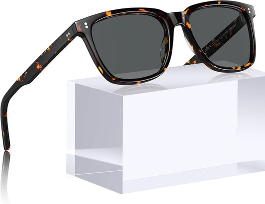 Acetate Polarized Sunglasses for Women Small Face - Antiglare UV400 Protection CA5354