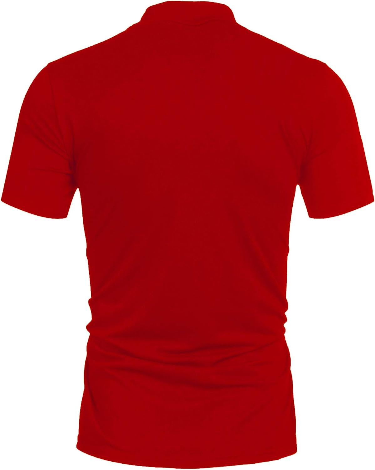 Mens Casual Turtleneck Mock Neck T Shirt Slim Fit Short Sleeve Summer Basic Tops