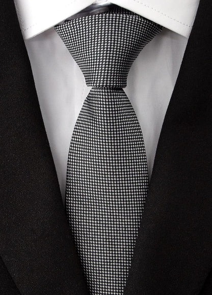 Extra Long Ties for Men Big and Tall Neckties Woven Jacquard Classic Neck Tie Business Wedding