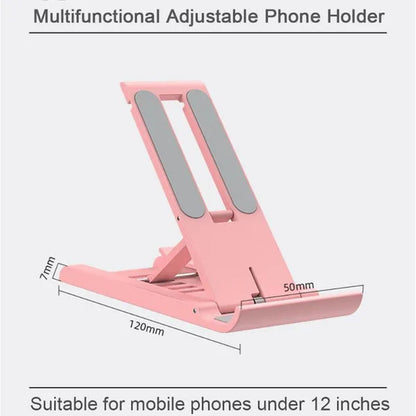 Foldable Desktop Phone Holder Portable Mini Moblie Phone Stand Phone Support Telephone Holder