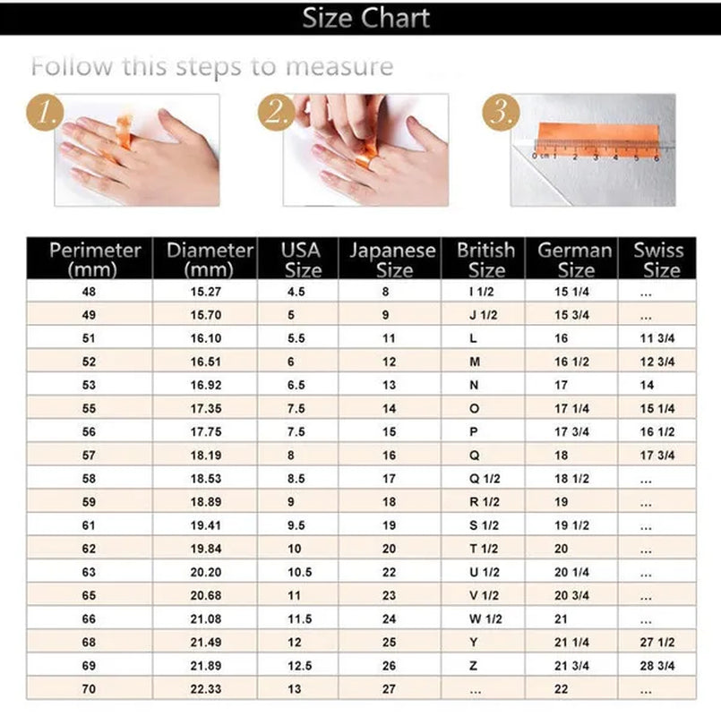 925 Sterling Silver Women Girls Fashion Garnet Ruby Topaz Gemstone Wedding Rings Jewelry