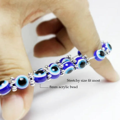 Blue Demon's Eye Bracelet Handmade Creative Jewelry Adjustable Fashion Bracelet