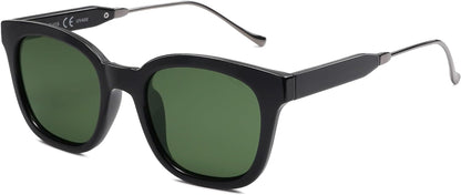 Classic Square Polarized Sunglasses for Women Men Retro Trendy UV400 Sunnies SJ2050