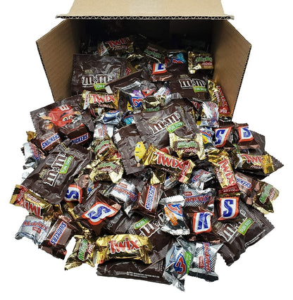 SNICKERS, M&MS, TWIX, 3 MUSKETEERS & MILKY WAY, Mars Chocolate Variety Mix - 2 Pounds (Pack of 1)