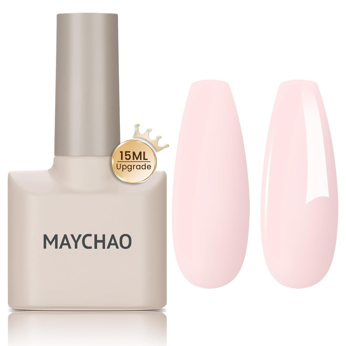 15ML Blue Gel Nail Polish 1Pc Baby Blue Gel Polish Soak Off UV LED Nail Gel Polish Nail Art Starter Manicure Salon DIY at Home, 0.5 OZ