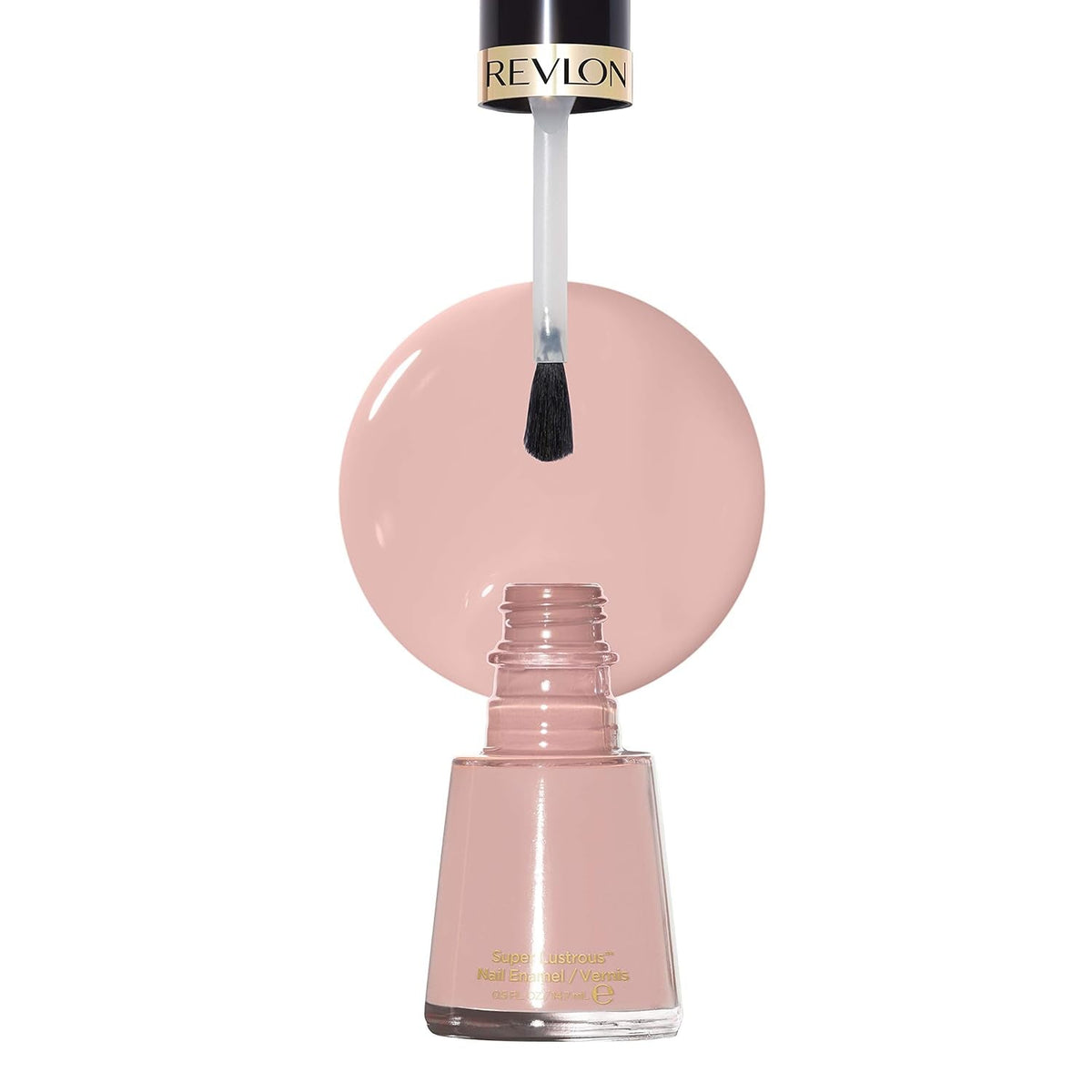 Nail Polish, Super Lustrous Nail Enamel Polish, Chip Resistant & Longwear Formula, High Shine Finish, 165 Romantique, 0.5 Fl Oz.