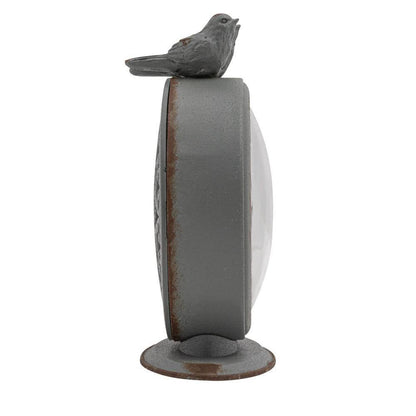 Two Birds round Table Clock