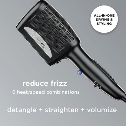 INFINITIPRO by  3-In-1 Styling Hair Dryer, 1875W Hair Dryer with Ceramic Technology and 3 Attachments