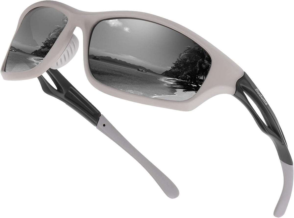 Polarized Sports Sunglasses for Men Women Running Cycling Fishing Golf Driving Shades Sun Glasses Tr90