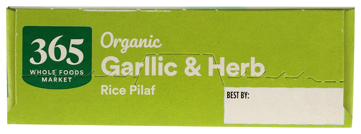 , Rice Pilaf Garlic and Herb Organic, 6.1 Ounce