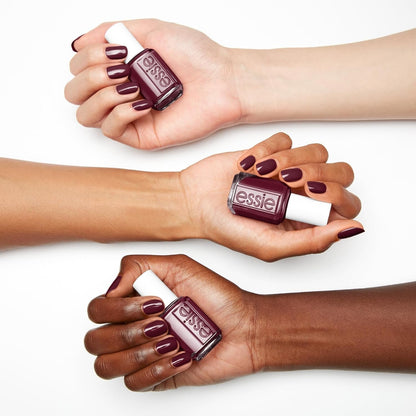 Salon-Quality Nail Polish, 8-Free Vegan, Deep Plum, Bahama Mama, 0.46 fl oz