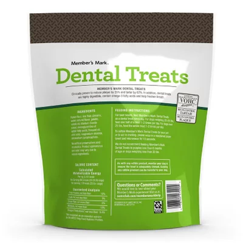 Member'S Mark Dental Chew Treats for Dogs, 60 Oz.