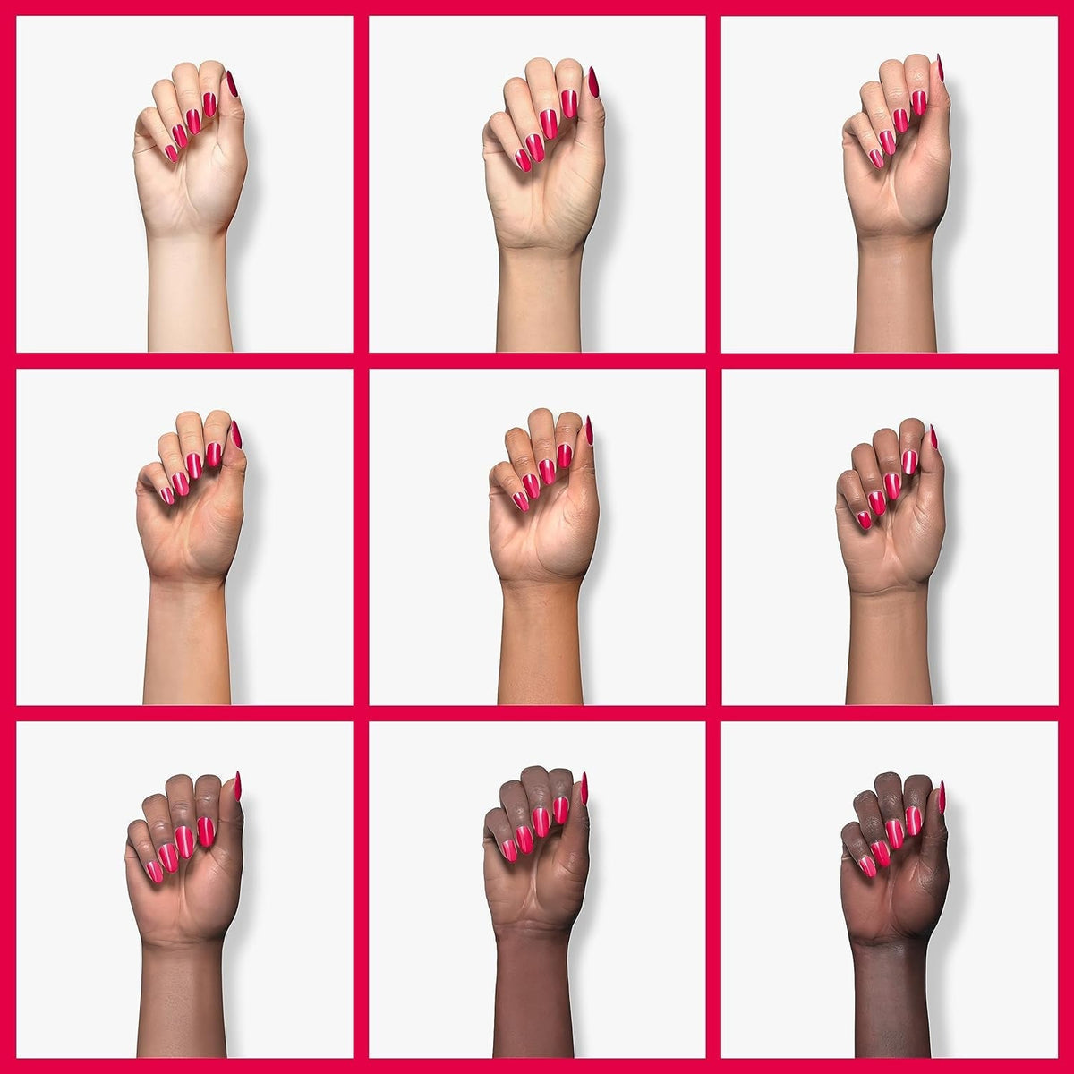 Salon-Quality Nail Polish, 8-Free Vegan, Fuchsia Pink, Watermelon, 0.46 fl oz
