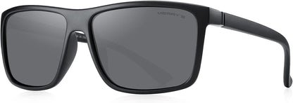 Rectangular Polarized Sports Sunglasses for Men Women Cycling Driving Fishing UV400 Protection S8225