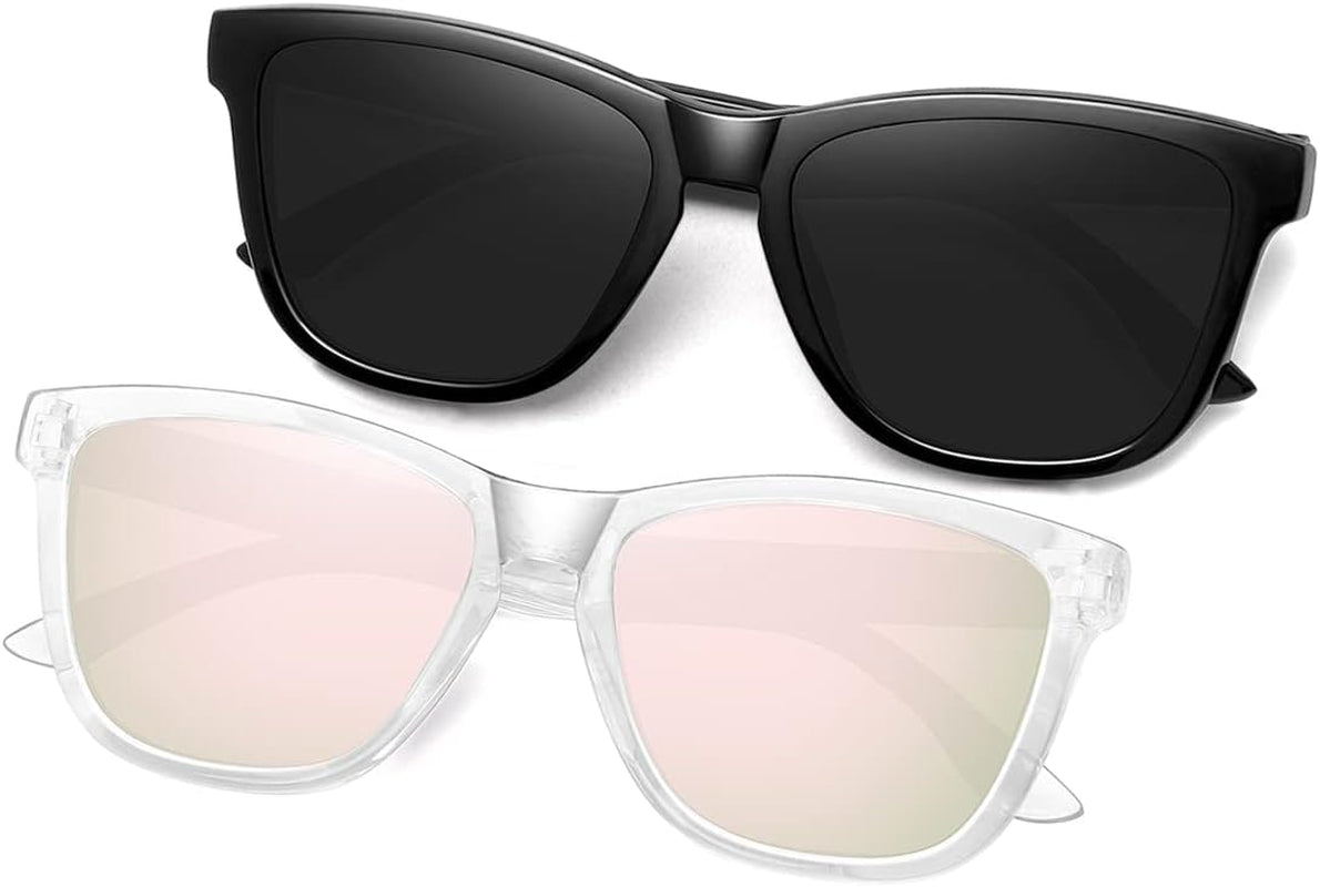 Polarized Sunglasses for Women Men Trendy Classic Retro Designer Style Fashion UV400 Protection