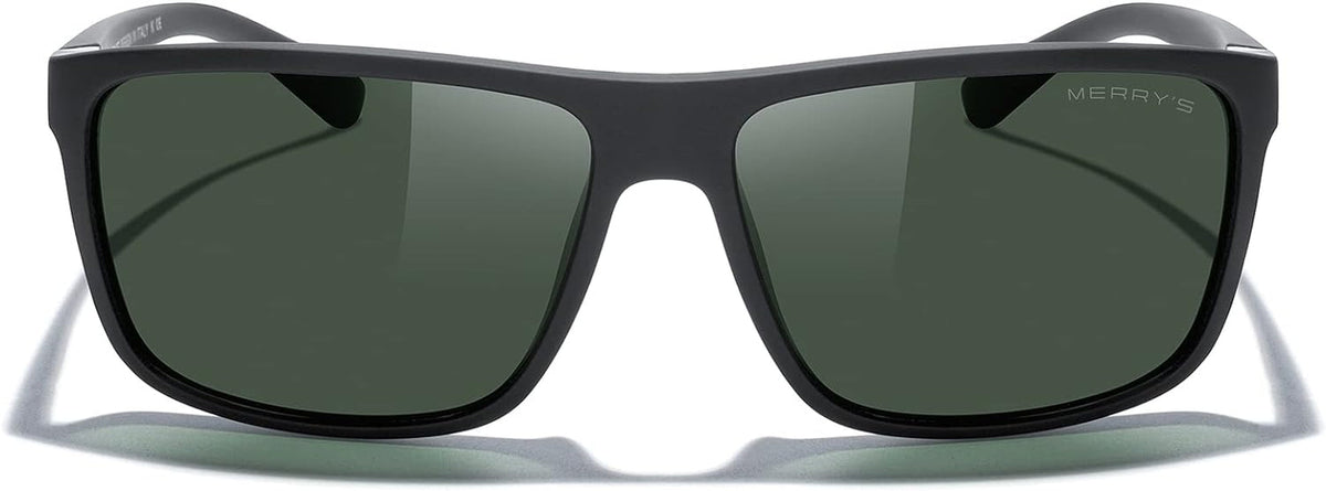 Rectangular Polarized Sports Sunglasses for Men Women Cycling Driving Fishing UV400 Protection S8225