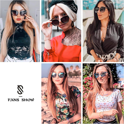 Cat Eye Designer Sunglasses Fashion UV400 Protection Glasses SJ2052