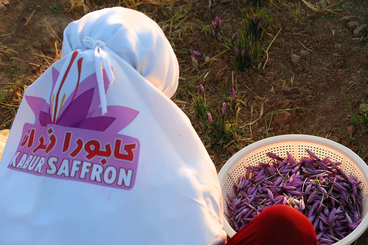 5 Grams , Authentic Saffron Threads, Premium All-Red Saffron, Grade A+ Best Color, Spice for Tea, Rice, Milk, Soups, Chicken, Curry, Dessert, Paella Super Negin