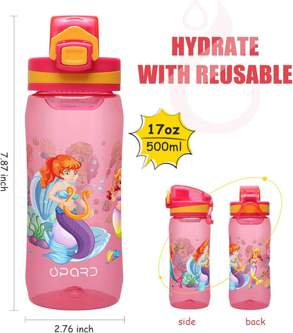 Sports Water Bottles 20 Oz BPA Free Leak Proof Tritan Plastic Bottle Flip Top