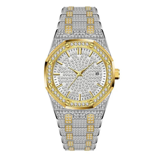 Women Quartz Watch Fashion Bling Casual Ladies Watch Female Gold Wristwatch Crystal Diamond Girls Clock