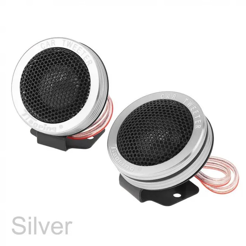 2Pcs 150W Car Silk Dome Tweeter Audio Loudspeaker Car Stereo Treble Speaker for Car