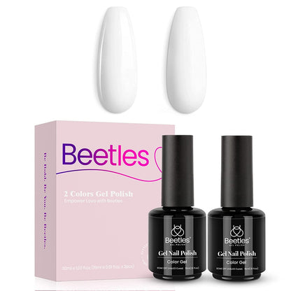 Beetles Neutral Gel Nail Polish 15ml Nude Pink Polish Set Pink Jelly Soak Off U V LED Nail Lamp Translucent Nail Art Gel