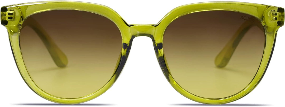 Round Polarized Sunglasses for Women Fashion Trendy Style UV Protection Lens Sunnies Sunglasses SJ2175